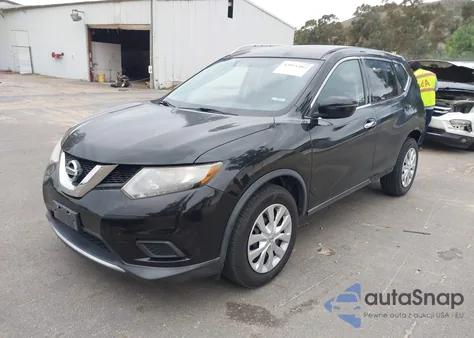 2016 Nissan Rogue S from USA, damaged, VIN KNMAT2MT4GP596131